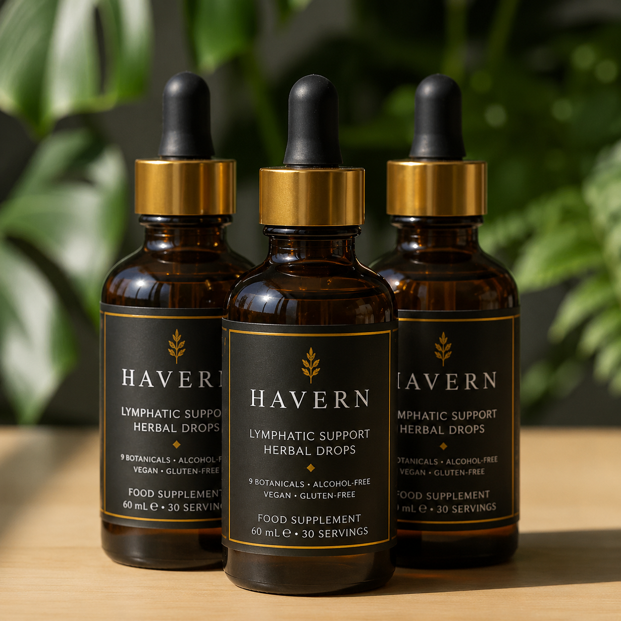 Havern Lymphatic Support Herbal Drops — 60ml