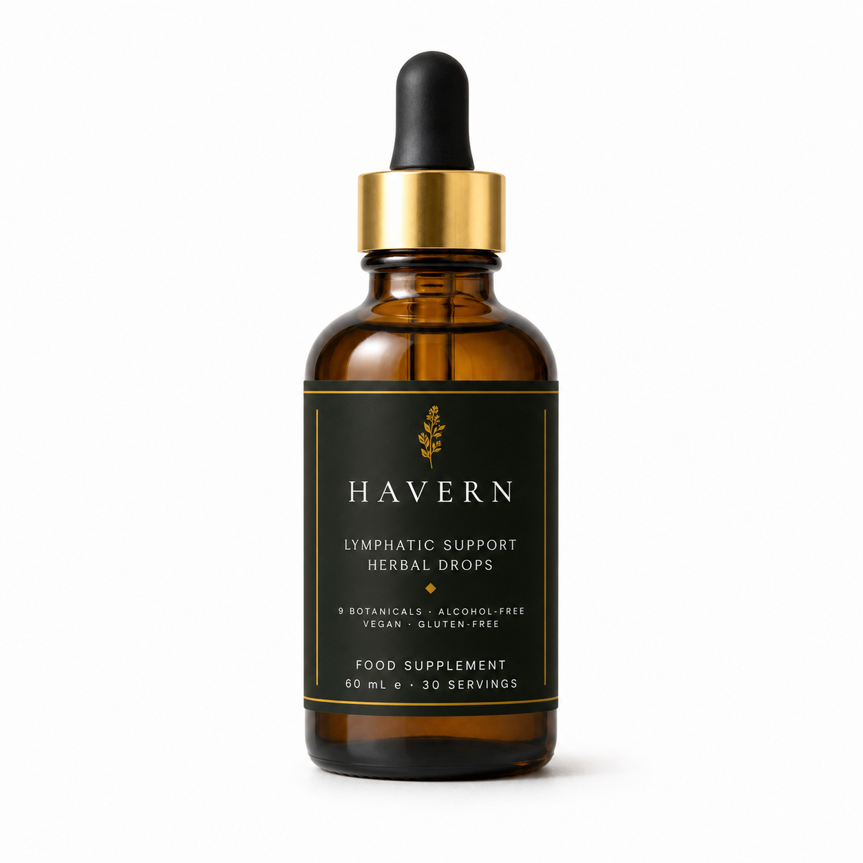 Havern Lymphatic Support Herbal Drops — 60ml