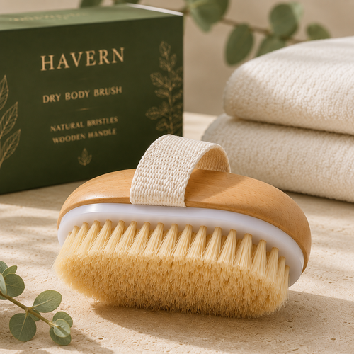 Dry Body Brush — free gift